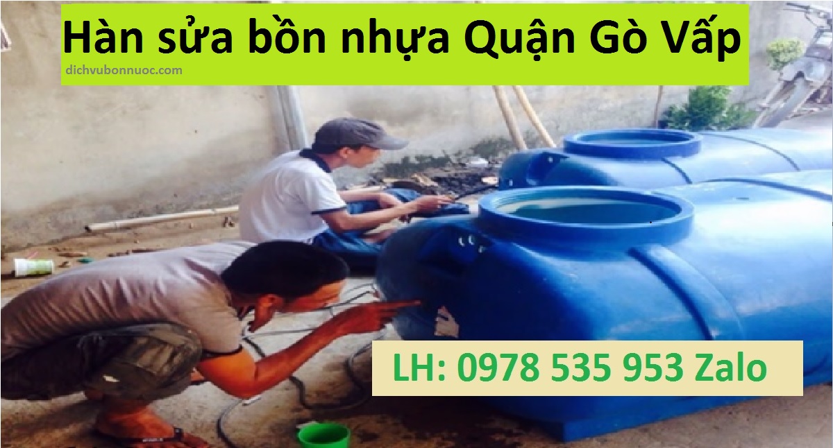 hàn sửa bồn nhựa gò vấp