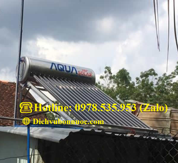 Máy nước nóng năng lượng mặt trời aquasolar 140l ppr